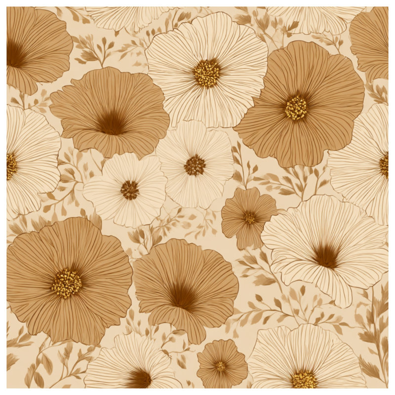 Coussin Floral, 18 po x 18 po