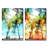 " Modern Paradise " by Tristan Scott 2 - Pieces