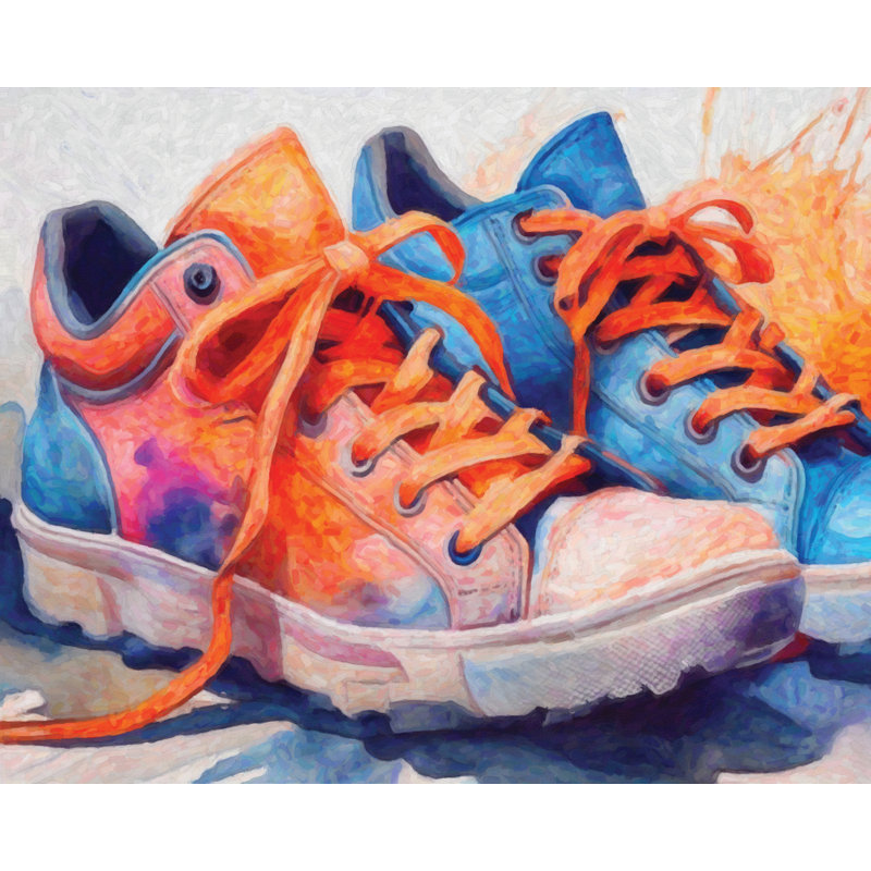 Splashy Women's Sneakers 16x20