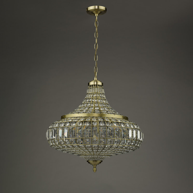 Doane 6 - Light Crystal Pendant