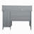 Classic Grey Office Desk with Storage Space
