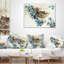 Coussin lombaire floral fleur d’illustration