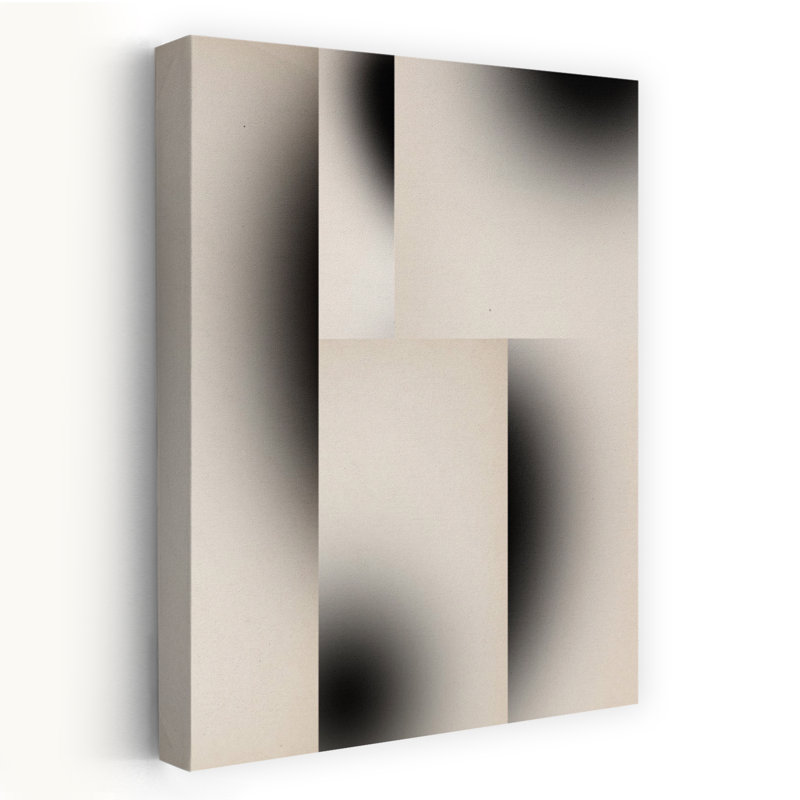 «Dianajahns Fades», art mural contemporain abstrait, H 36 po x l 24 po