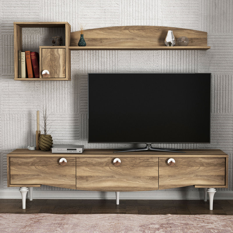 Wier Unfinished Entertainment Centre for TVs up to 65"