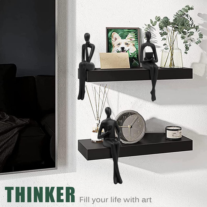 Figurines & Sculptures, Black