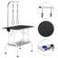 159cm H x 91cm W x 61cm D Adjustable and Foldable Dog Folding Grooming Table-156159432