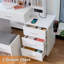 Ensemble de coiffeuse avec tabouret et miroir Dannyell-907347834