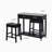 Phinehas 2 - Person Marble Top Four Leg Base Dining Set