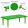 Goddard Rectangle Plastic Adjustable Height Kids Activity Table