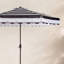Parasol de marché Natalee de 108 po à bord festonné et à toit inclinable-714684206