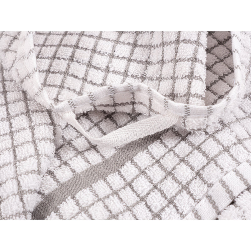 Ensemble de linges assortis de serviettes de cuisine, Gris