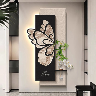 Black + White Rectangle Sandstone Wall art