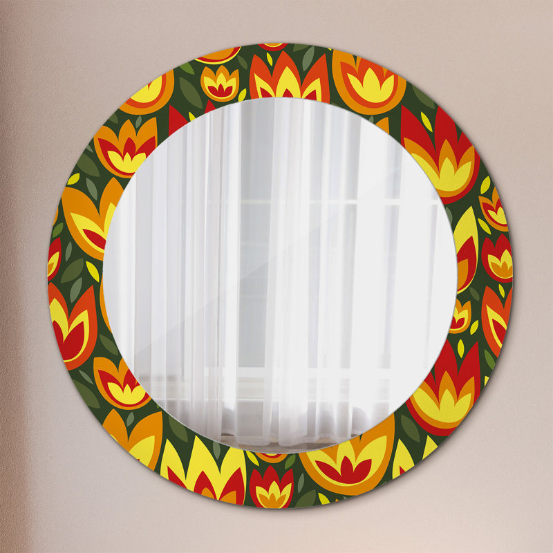 Huldar Glass Flat Wall Mirror