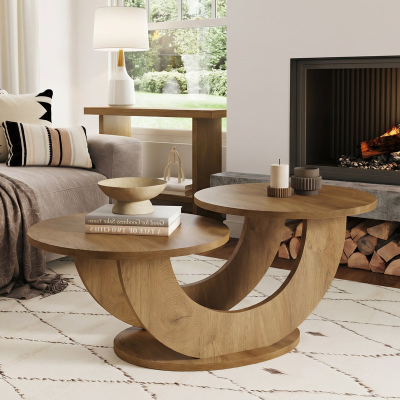 Table basse 45,28 po Farmhouse, Brown