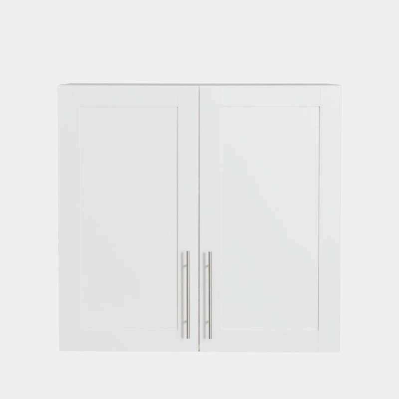 Emmersyn Square Stone Cube Shelf, 29.92" H x 31.5" W x 11.81" D