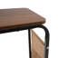 Table d'appoint en forme de C avec roulettes de frein-378688974-378688972