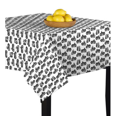 Ehren Geometric Square Tablecloth