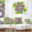 Motif abstrait abstrait avec motif de cercles-30617551-30617555
