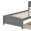 Lit plateforme simple avec deux tiroirs-1618097986