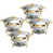 Silver/Yellow