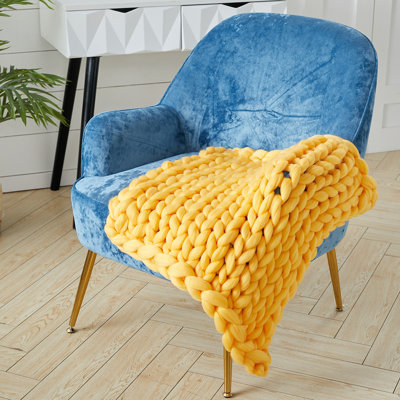 Bissonet Knitted Throw Blanket