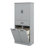 Tall Bathroom Storage Cabinet With Doors And Drawer, Storage Cabinet With Two Removable Laundry Basket, Adjustable Shelf-1763372229