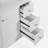 Debie 36'' Single Bathroom Vanity with Resin Top-764582329