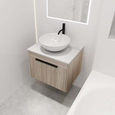 Ensemble de meuble-lavabo mural