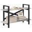 64cm H x 100cm W Steel Etagere Bookcase-1352175064