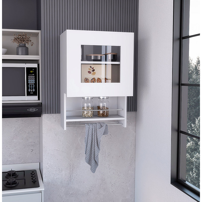 Armoire murale Swarup avec trois tablettes