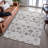 Premium Machine Washable Gurubaksh AMF1155 Floral Rug-1082547938