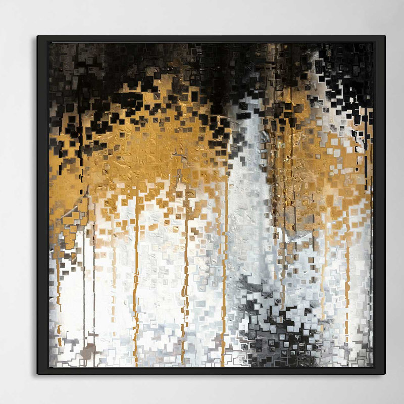 «Riches for the World Romans 11 12», reproduction d'impression sur toile encadrée, H 39,5 po x l 39,5 po