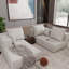 Canapé-lit modulaire rembourré avec accoudoirs larges Nahomie Boneless-115323755-115323753