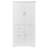 Tall and Wide Storage Cabinet with Doors, Three Drawers for Bathroom/Office, Ample Space and Adjustable Shelf