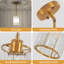 Bette 1-Light Modern Crystal Single Pendant Light With Adjustable Height-968725118