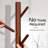 Adjustable 3-Height Coat Rack With Triangular Base - 8 Hook Retro Freestanding Stand, 53 Lbs Capacity For Entryway, Kids' Room & Small Spaces-1556013585