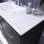 Meuble-lavabo noir 36 po à 5 tiroirs 36 po