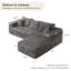 Canapé 2 pièces avec coussin Kustas Boneless-355713325