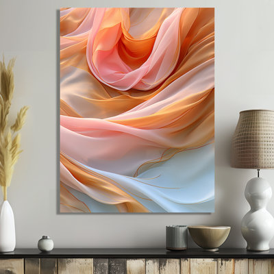 «Orange Streams», art mural