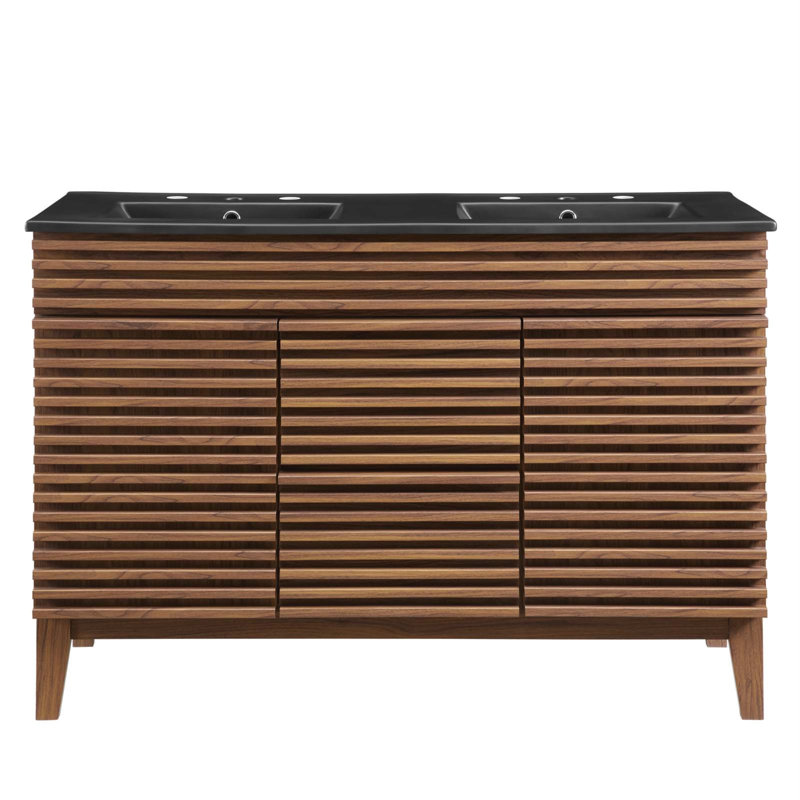 Meuble-lavabo double 48 po Render