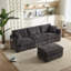 Canapé de rangement moderne avec port USB double-697859828