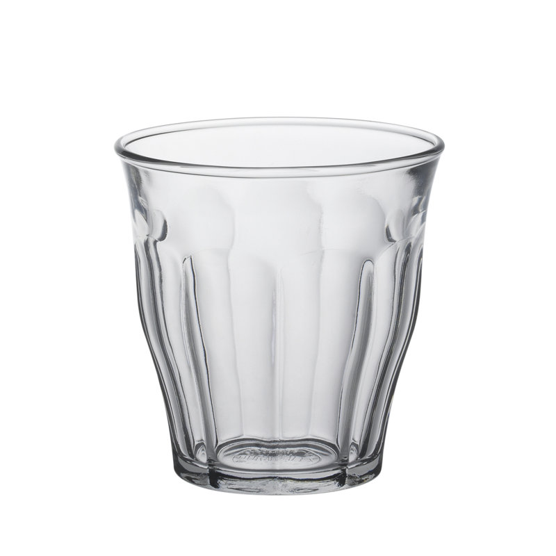 Duralex Picardie Clear Glass Tumbler Set, 5 3/8 oz