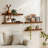 Wooden Floating Wall Shelves-265368820