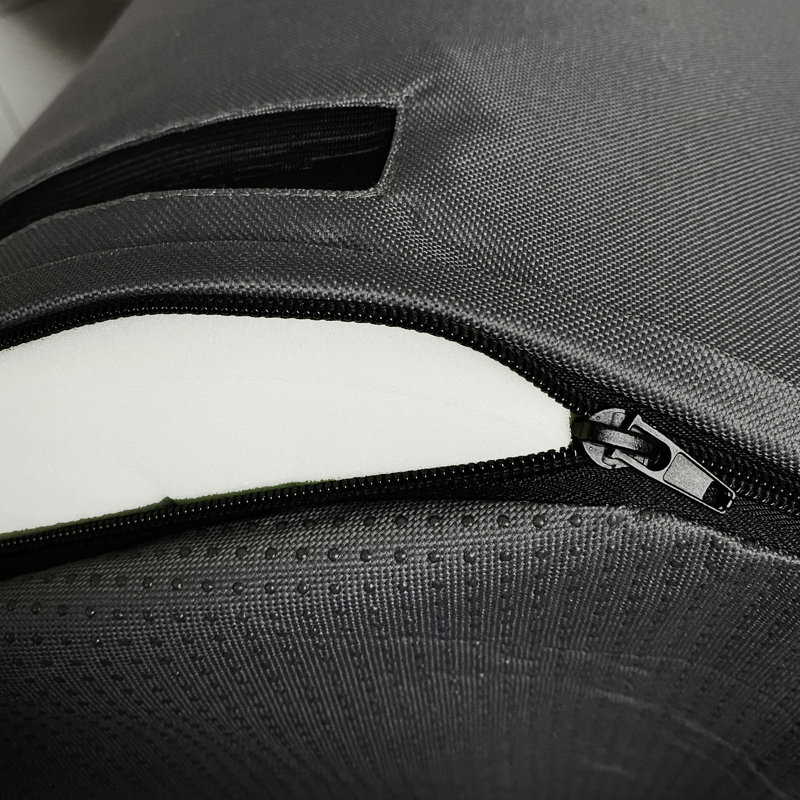 Siège de voiture en polyester Pet Booster, Noir