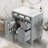 Eudaldo 30.01'' Single Bathroom Vanity with Solid Wood Top-1923261985
