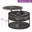 Table basse extensible à cadre rond avec rangement 31,5 po Rothwell-138853765-199618430