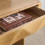 Bureau en bois 2 tiroirs Nikoletta