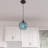 1-Light Dimmable Kitchen Island Glass Pendant Light-1217365674