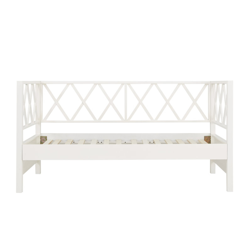 Lit de jour simple Yeghishe, blanc