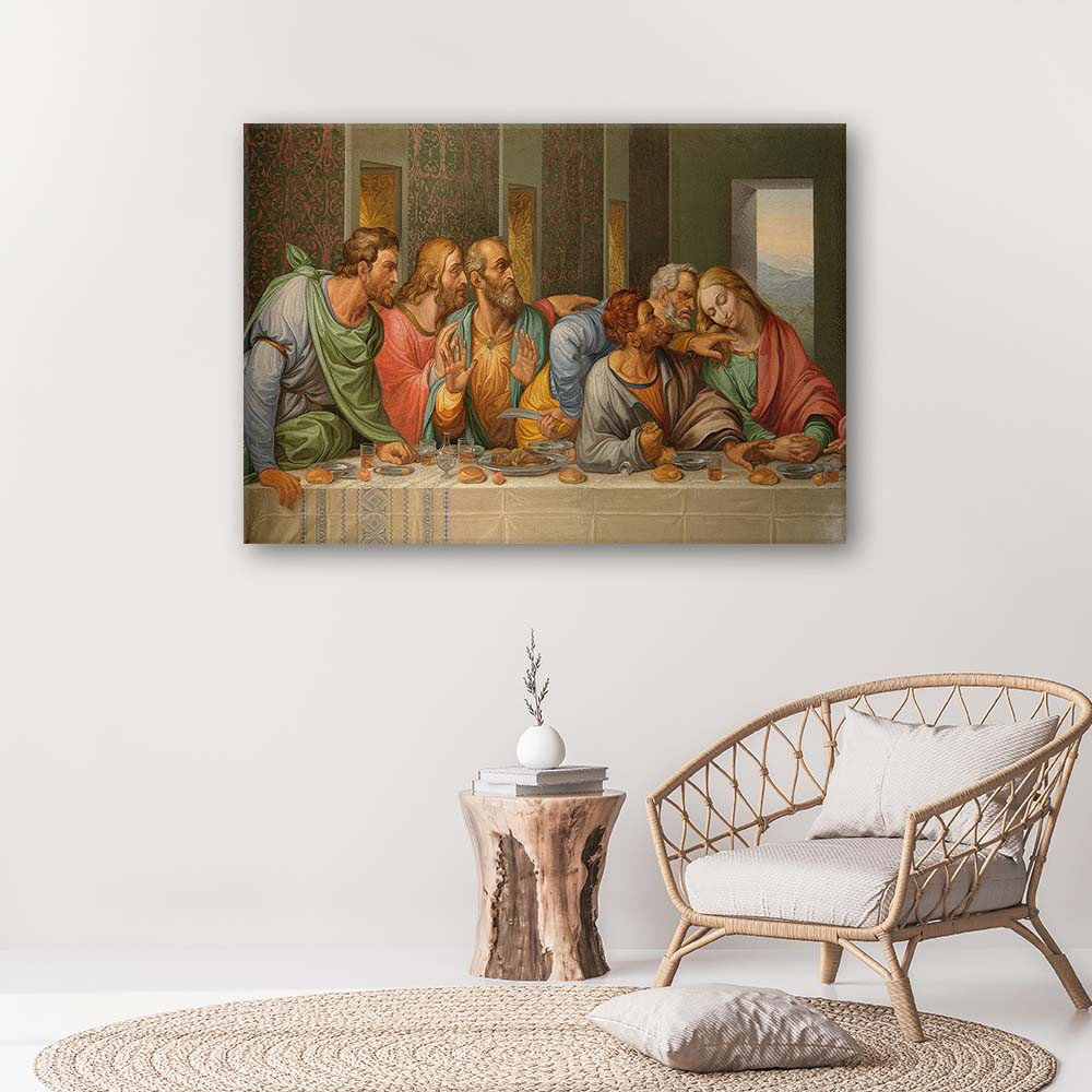 Leinwandbild The Last Supper - Da Vinci,